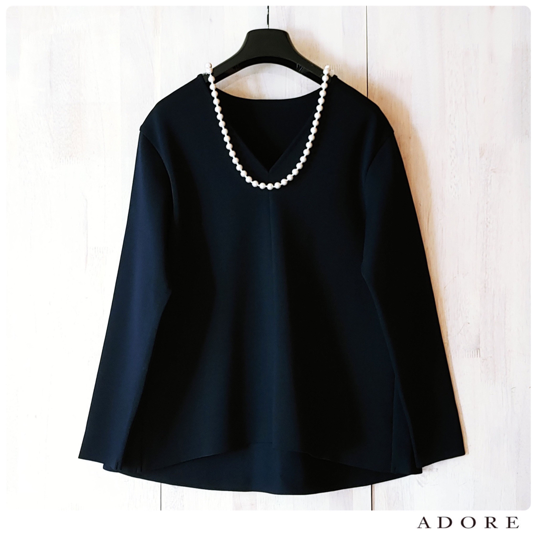 ◆幻◆ 希少新品　ADORE 定価5万円 VERY掲載 ドライストレッチニット