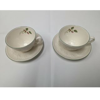 ウェッジウッド(WEDGWOOD)のWedgwood　カップ&ソーサー　ペア(グラス/カップ)