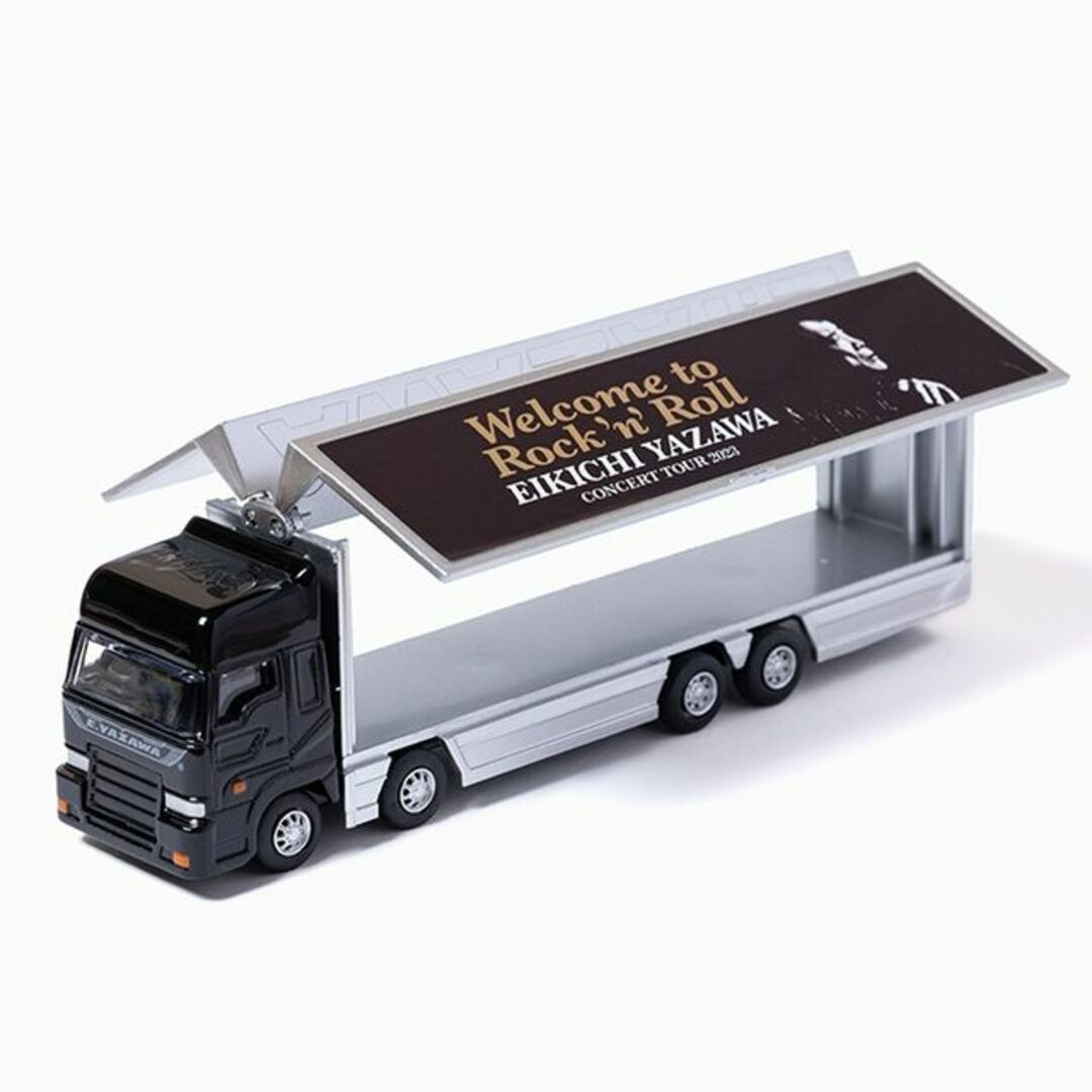 矢沢永吉「Welcome to R&R 2023」グッズ トランポ型ミニカーの 矢沢永吉「Welcome to R&R 2023」グッズ トランポ型ミニカーの