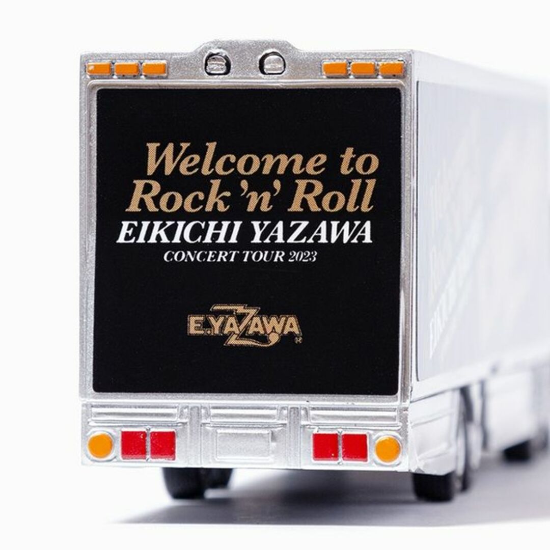 矢沢永吉「Welcome to R&R 2023」グッズ トランポ型ミニカーの 矢沢永吉「Welcome to R&R 2023」グッズ トランポ型ミニカーの