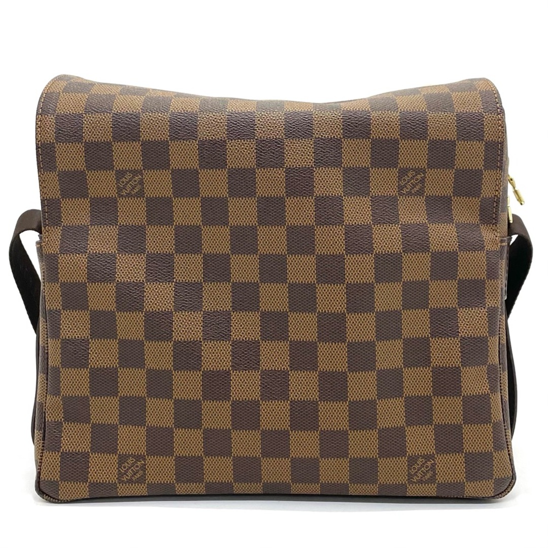 【限定価格】LOUIS VUITTON ルイヴィトン ショルダーバッグ ダミエ ナヴィグリオ 肩掛け 斜め掛け ブラウン 茶 鞄 かばん N45255    ゴールド金具 メンズ【品】