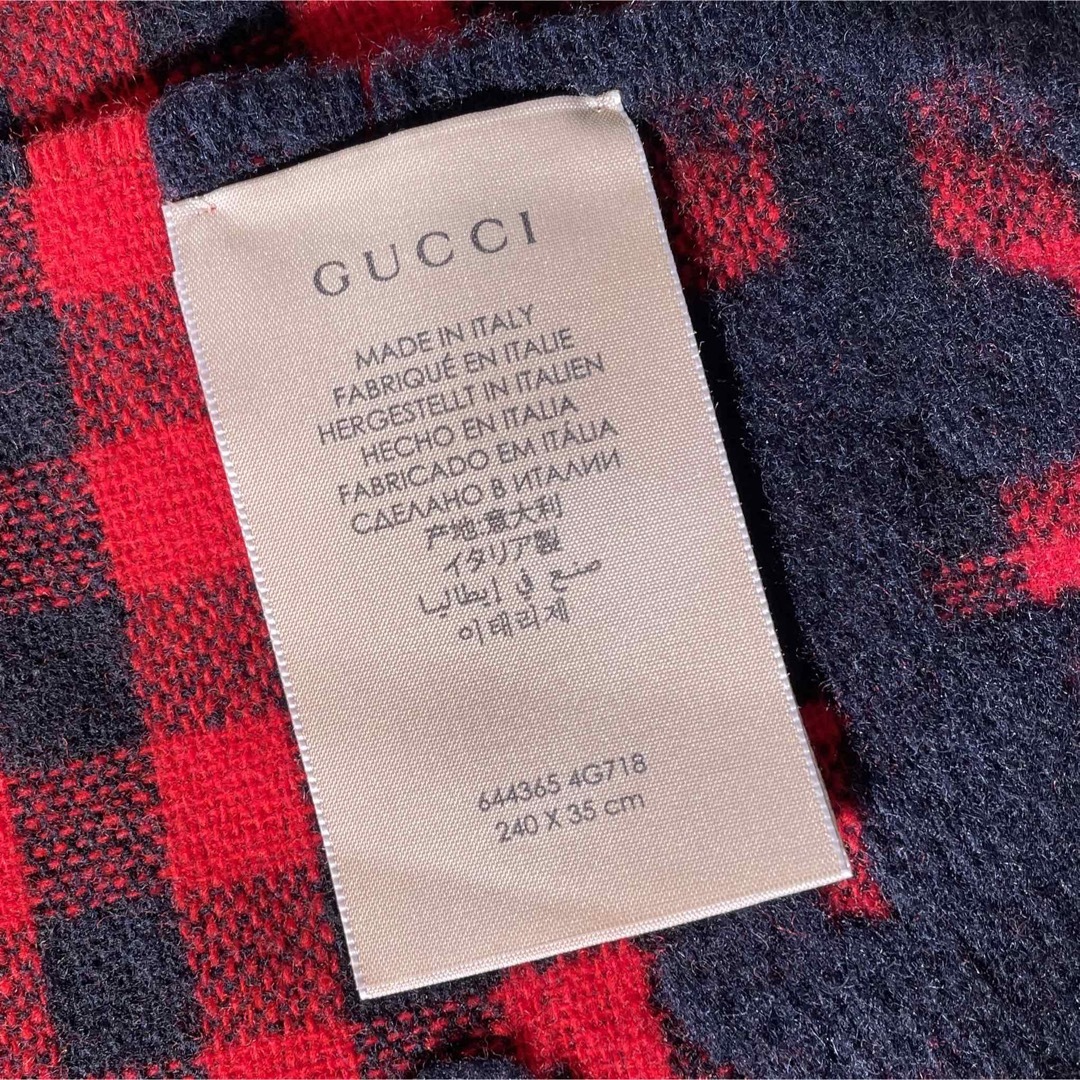 Gucci(グッチ)のグッチ　マフラー　 レディースのファッション小物(マフラー/ショール)の商品写真