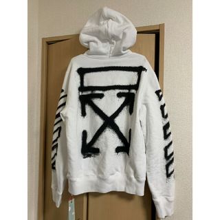 off-white スプレーマーカー フーディ パーカー