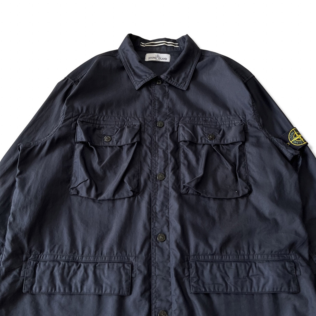 STONE ISLAND ガーメントダイ M-65 フィールドジャケットXL