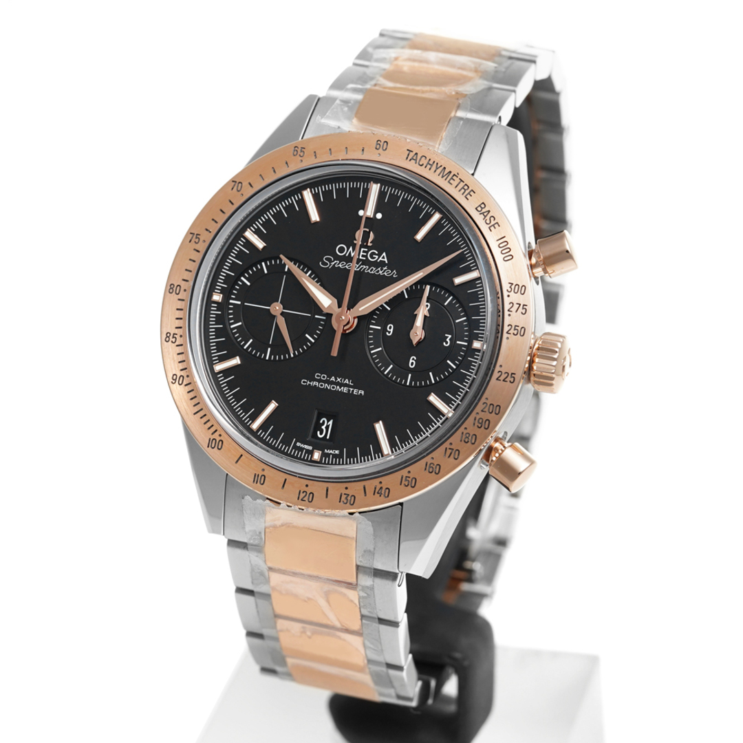 スピードマスター'5﻿7 コーアクシャル クロノメーター クロノグラフ Ref.331.20.42.51.01.002 美品 メンズ 腕時計