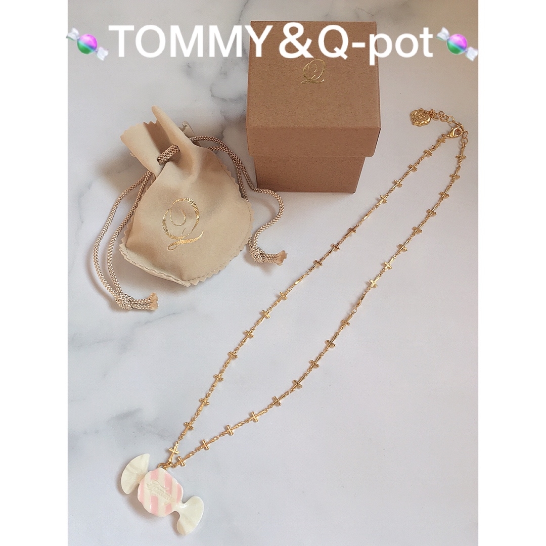 Q-pot.(キューポット)のTommy×Q-potコラボ♥キャンディネックレス♥ レディースのアクセサリー(ネックレス)の商品写真