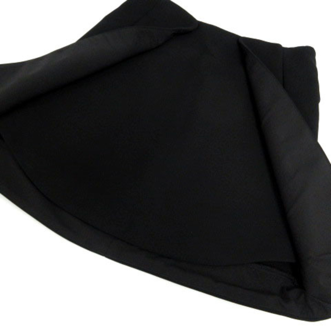 ザラ ベーシック ZARA BASIC スカート 台形 ひざ丈 黒 XS 3