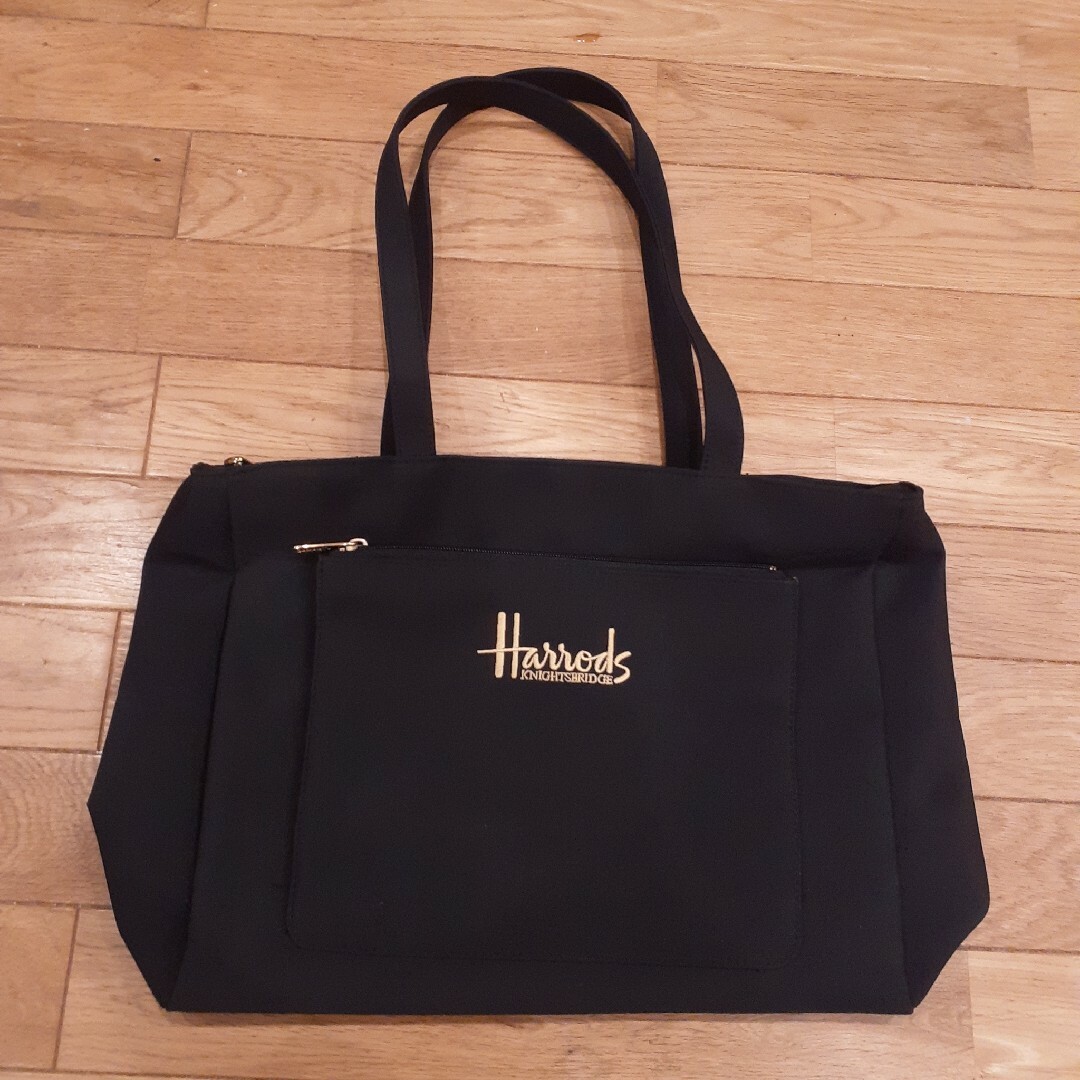 Harrods(ハロッズ)のハロッズ ショルダーバッグ 黒 レディースのバッグ(ショルダーバッグ)の商品写真