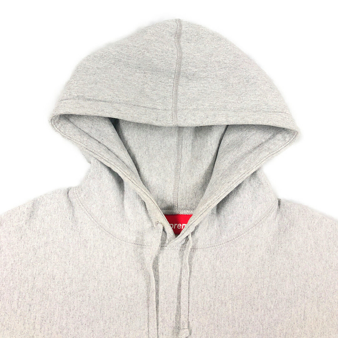 SUPREME シュプリーム KAWS Chalk Box Logo Hooded Sweat shirt カウズ チョーク ボックスロゴ パーカー グレー サイズL 正規品 / 32248