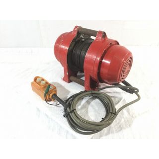 ☆品☆shindaiwa 新ダイワ 150kg マイティウインチ SW151RB 電動ウインチ ウィンチ ホイスト 荷揚げ 79018