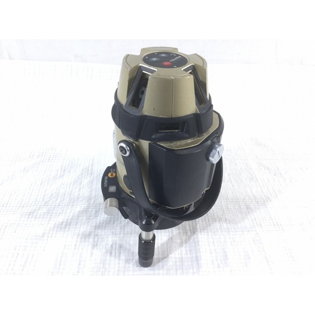 ☆中古品☆ TAJIMA タジマ レーザー墨出し器 GT8ZS-NI 矩十字・横全周 GT8ZS-NI 赤ライン 受光機付 ナビ付 79785