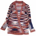 ミッソーニ MISSONI ニット カーディガン ロングスリーブ 総柄 レーヨン