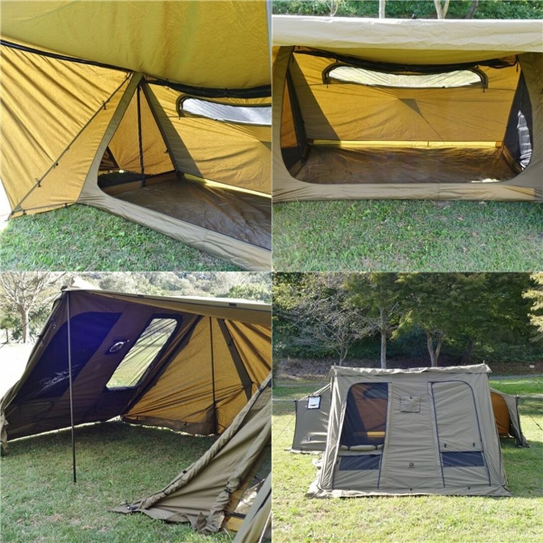 極美品 ズック ZUKK Maggie TC マギーTC Extension Sheet 前幕 セット パップテント インナーテント一体型 テント  キャンプ アウトドア