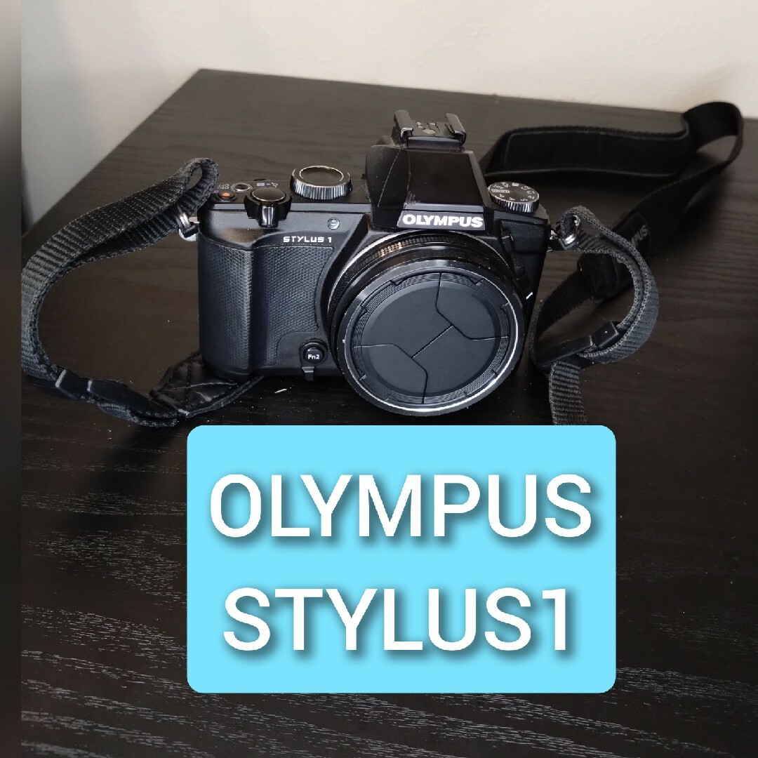 OLYMPUS　STYLUS1　カメラ　充電器付　全域2.8光学10倍