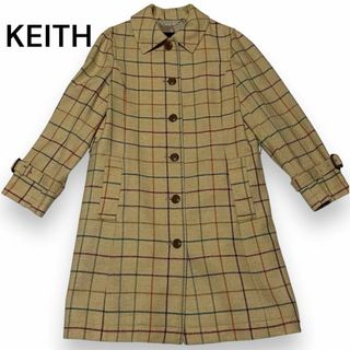 【美品ほぼ新品】  KEITH／キース  ウール100% ロングコート