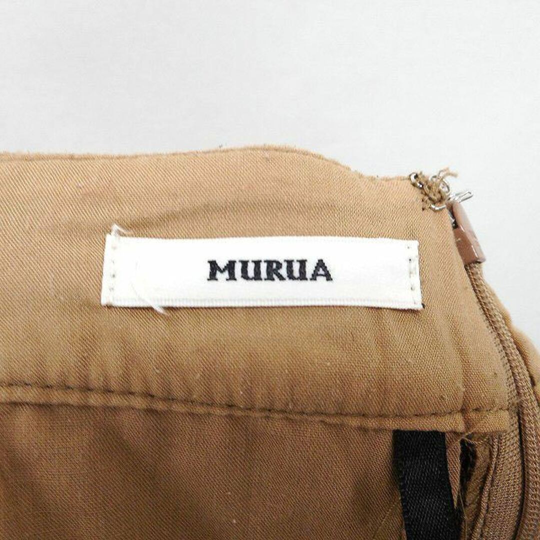 MURUA(ムルーア)のムルーア MURUA フレア パンツ ベルボトム スエード調 無地 シンプル レディースのパンツ(その他)の商品写真