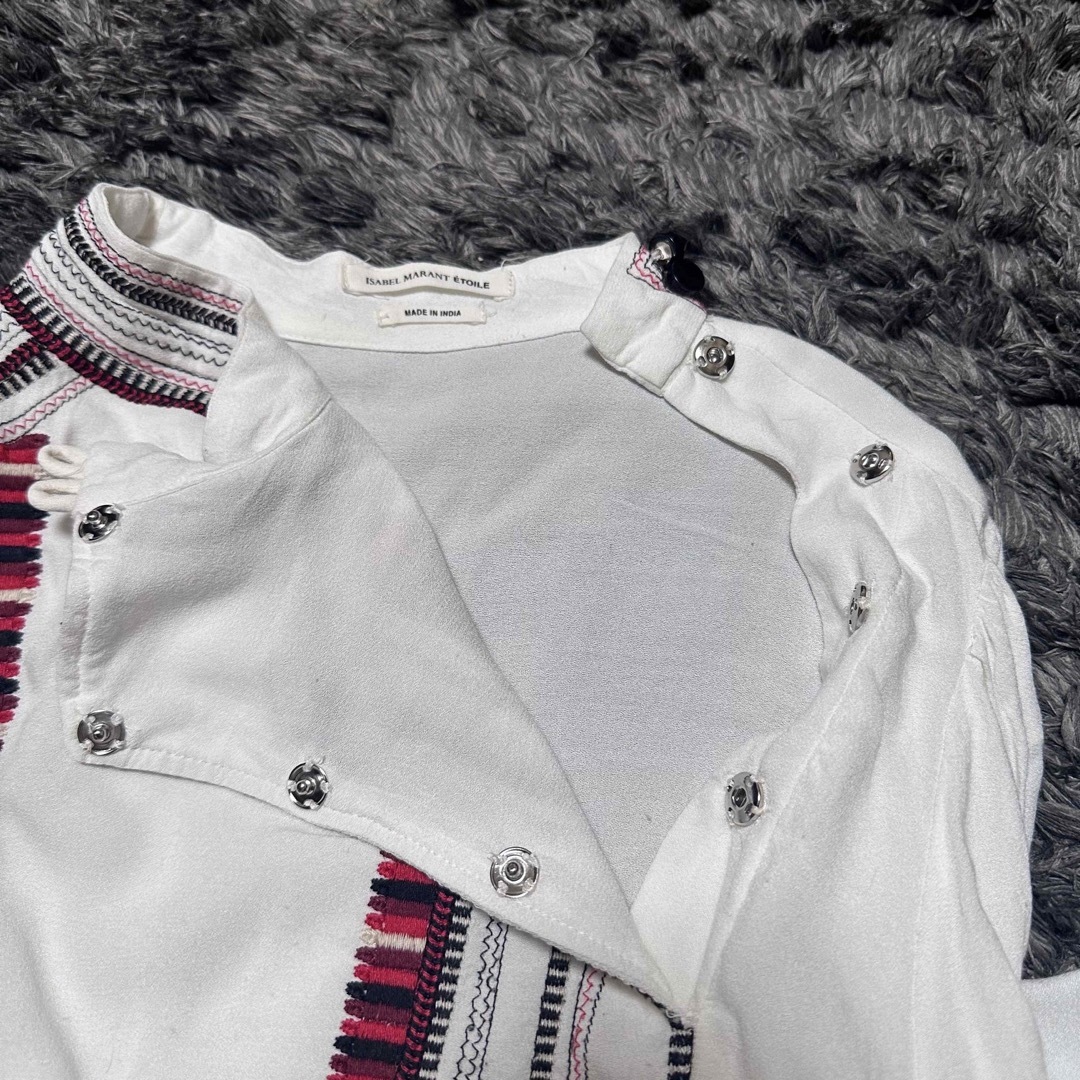 イザベルマランエトワール、ISABEL MARANT ÉTOILEの刺繍ブラウス