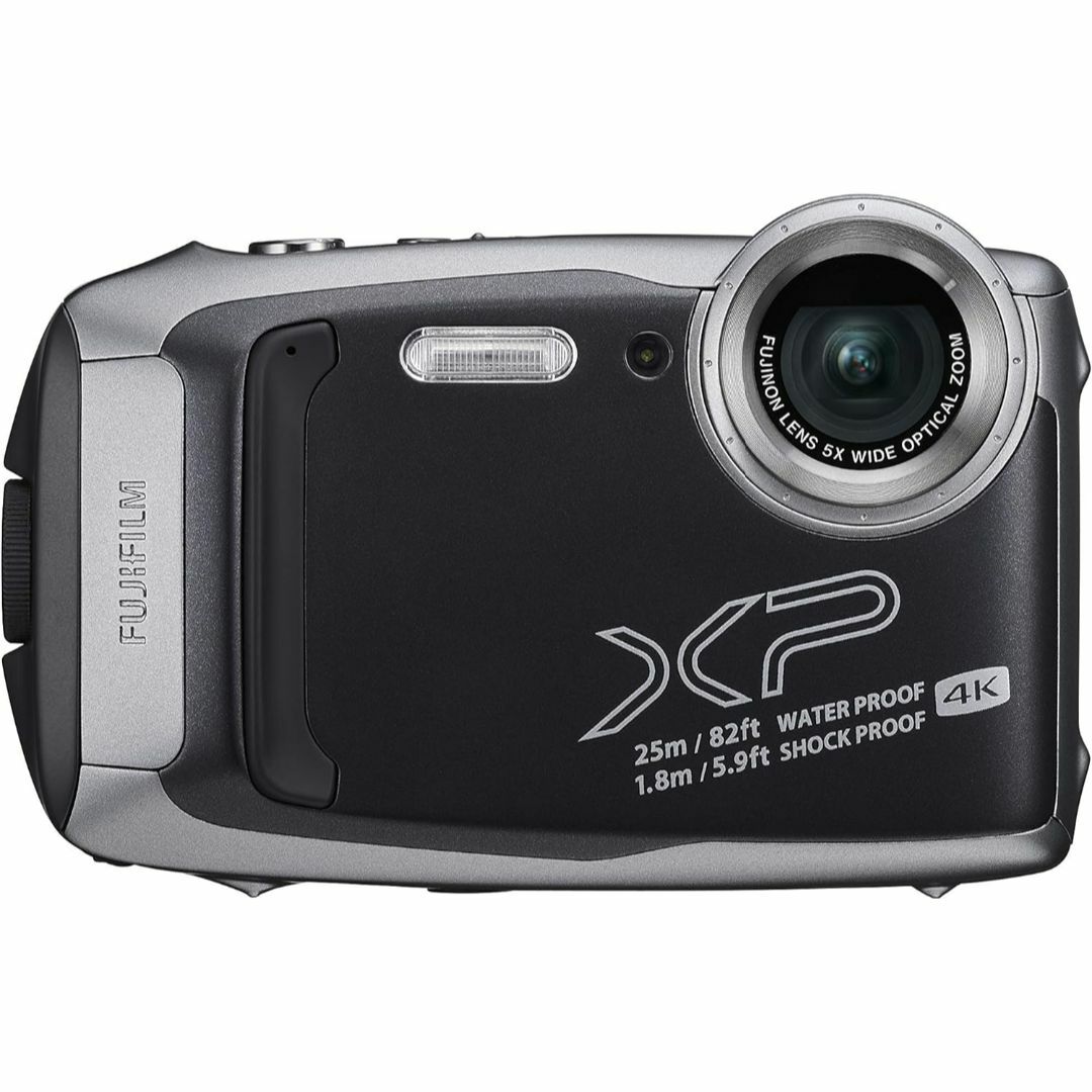 防水カメラ XP140 ダークシルバー FX-XP140DS