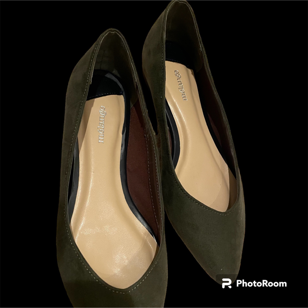 パンプス　緑　グリーン レディースの靴/シューズ(ハイヒール/パンプス)の商品写真