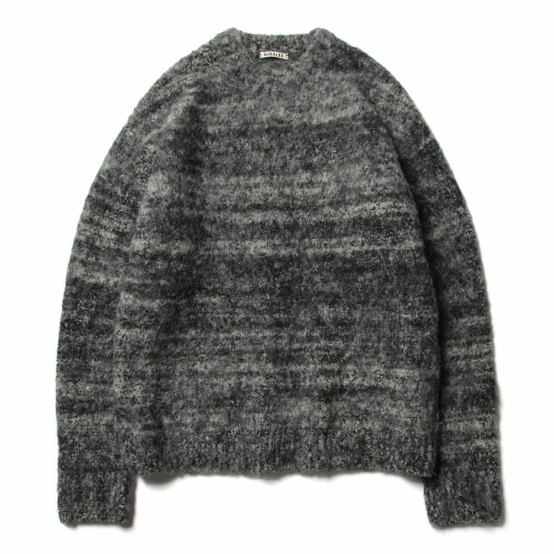 AURALEE - auralee WOOL ALPACA FELT KNIT P/Oの通販 by なな's shop