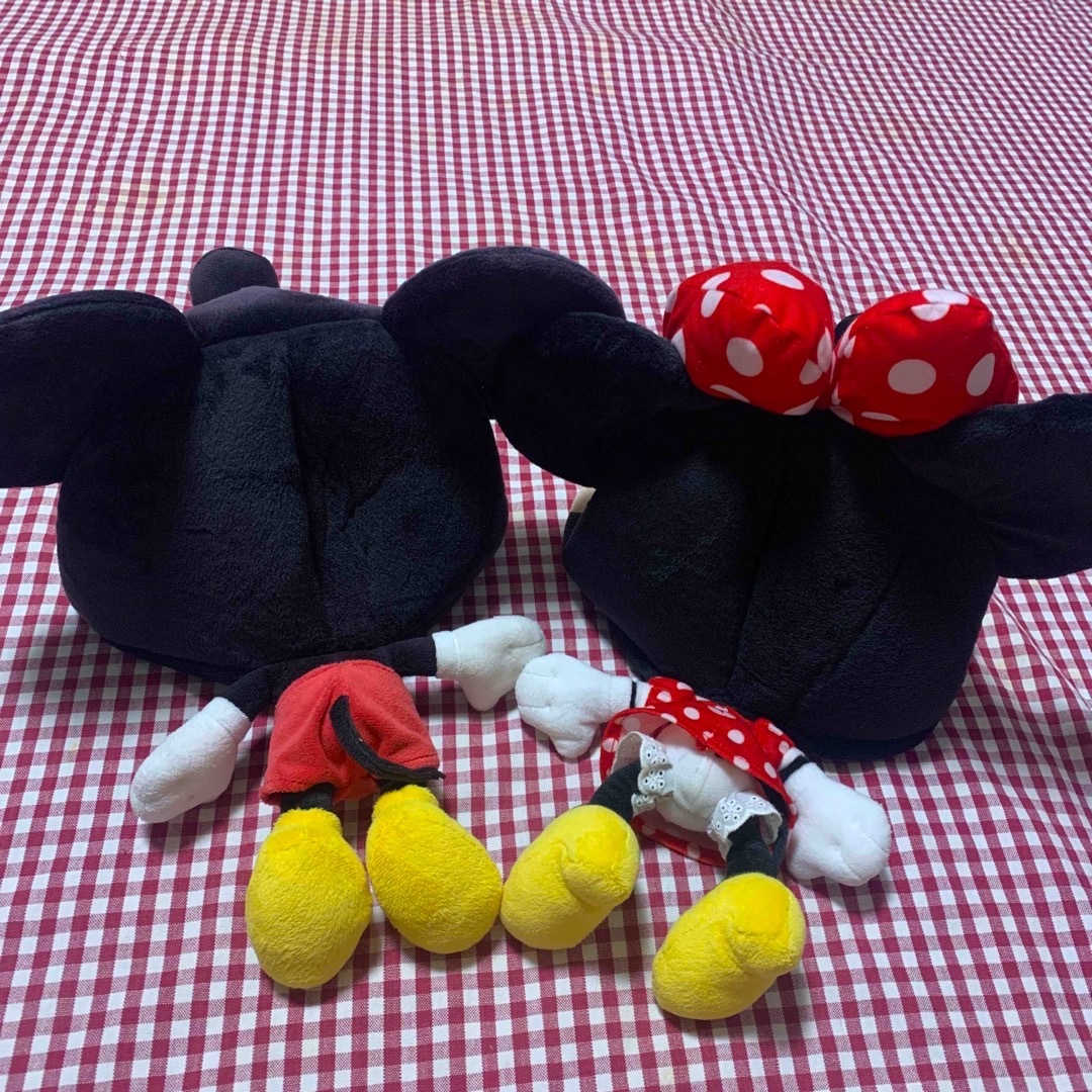 Disney - ディズニー ミッキー ミニー ファンキャップ 帽子 ペア