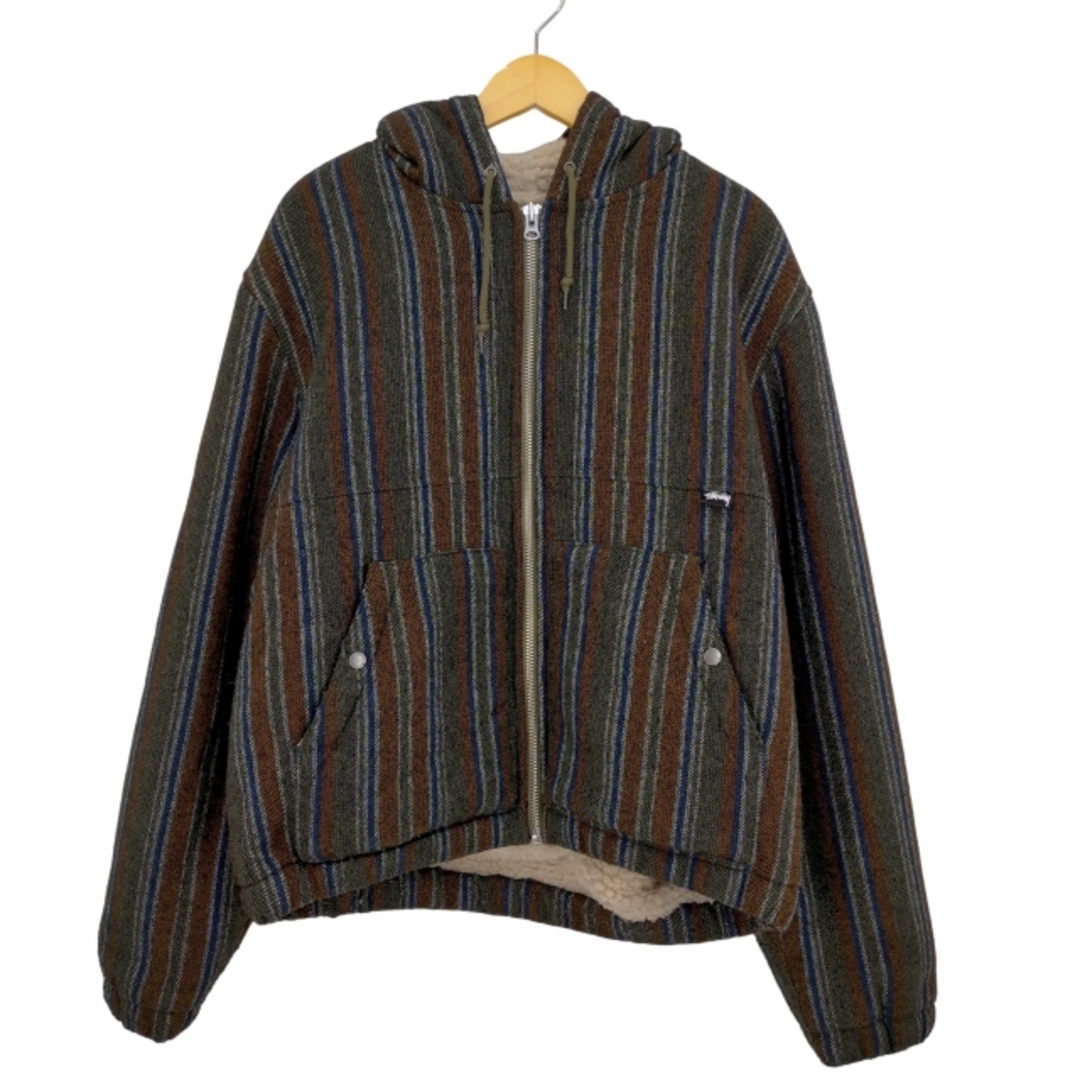 STUSSY - Stussy(ステューシー) Wool Stripe Work Jacketの通販 by