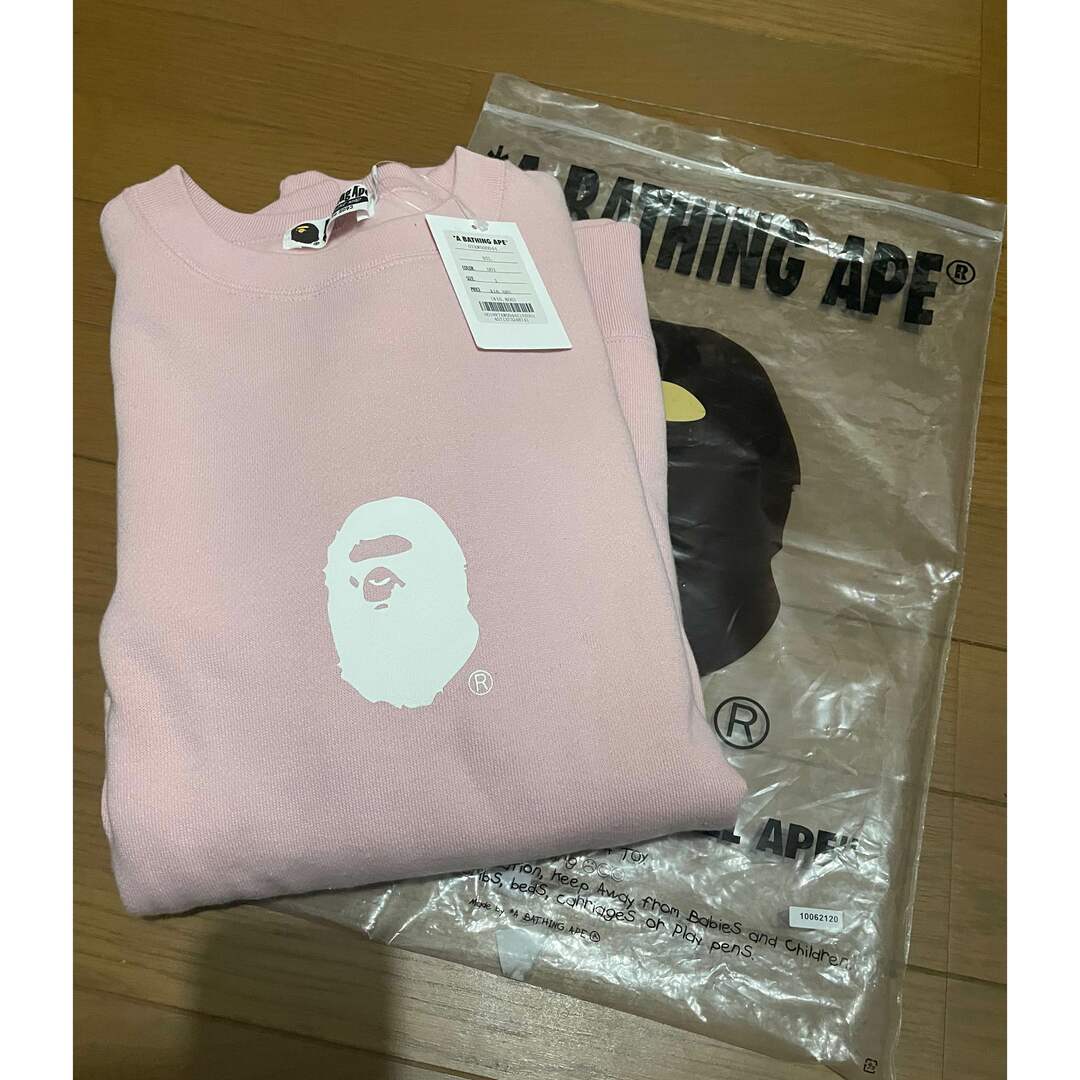 スウェットBAPE  APE HEAD CREWNECK