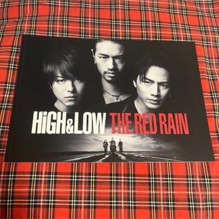 HiGH&LOW THE RED RAIN パンフレット(男性タレント)