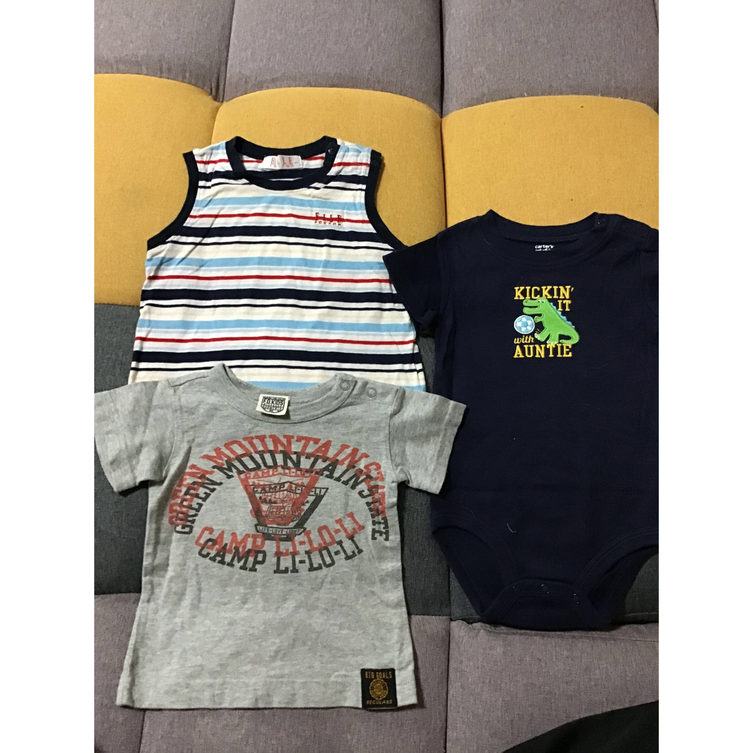 babyGAP(ベビーギャップ)のコムサラルフビッツエルFOナイキGAPなど☆80センチ☆セット　まとめ売り キッズ/ベビー/マタニティのベビー服(~85cm)(Ｔシャツ)の商品写真