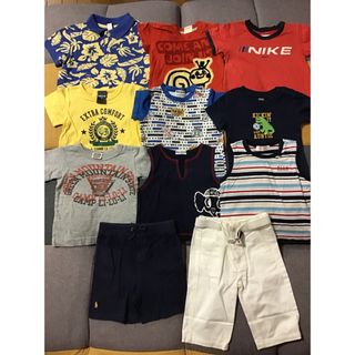 ベビーギャップ(babyGAP)のコムサラルフビッツエルFOナイキGAPなど☆80センチ☆セット　まとめ売り(Ｔシャツ)