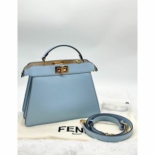 フェンディ(FENDI)の美品☆FENDI　フェンディ　ピーカブー　アイシーユー　スモール(ハンドバッグ)