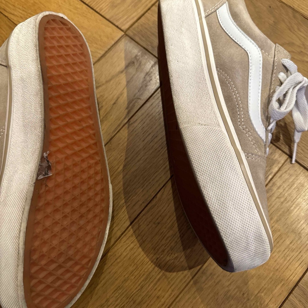 VANS(ヴァンズ)のVANS ヴァンズ　厚底　ベージュ　スウェード　スニーカー レディースの靴/シューズ(スニーカー)の商品写真