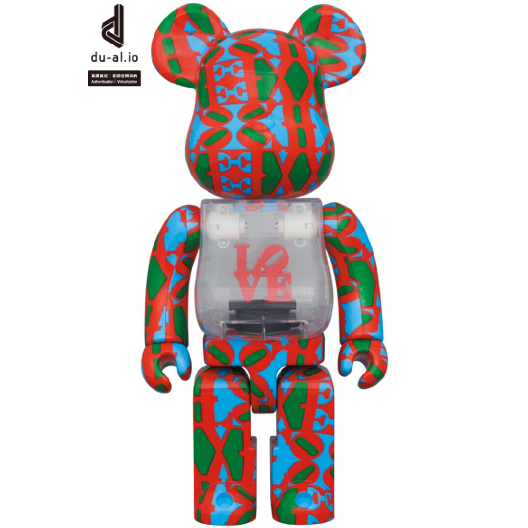 エンタメ/ホビーBE@RBRICK Robert Indiana "LOVE" 400％