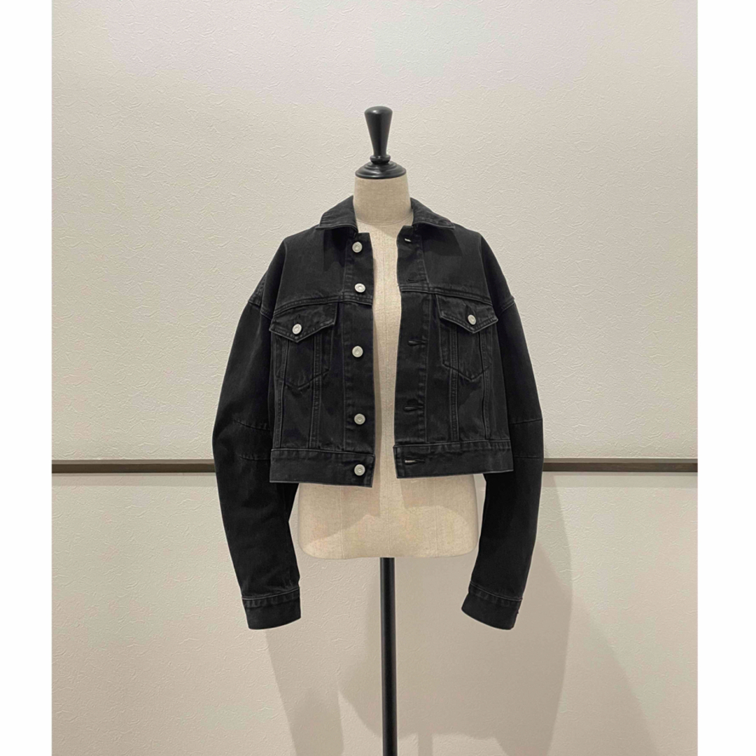 MOUSSY ジャケット ブラック デニム Ｇジャン