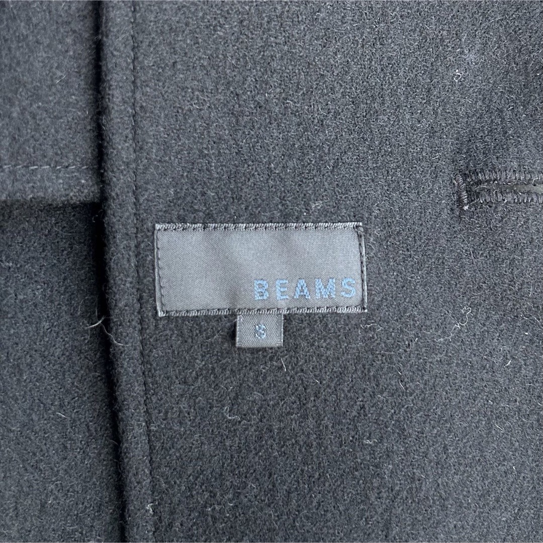BEAMS(ビームス)のBEAMS ビームス ウール混 ジャケット ブラック サイドベンツ S メンズのジャケット/アウター(テーラードジャケット)の商品写真