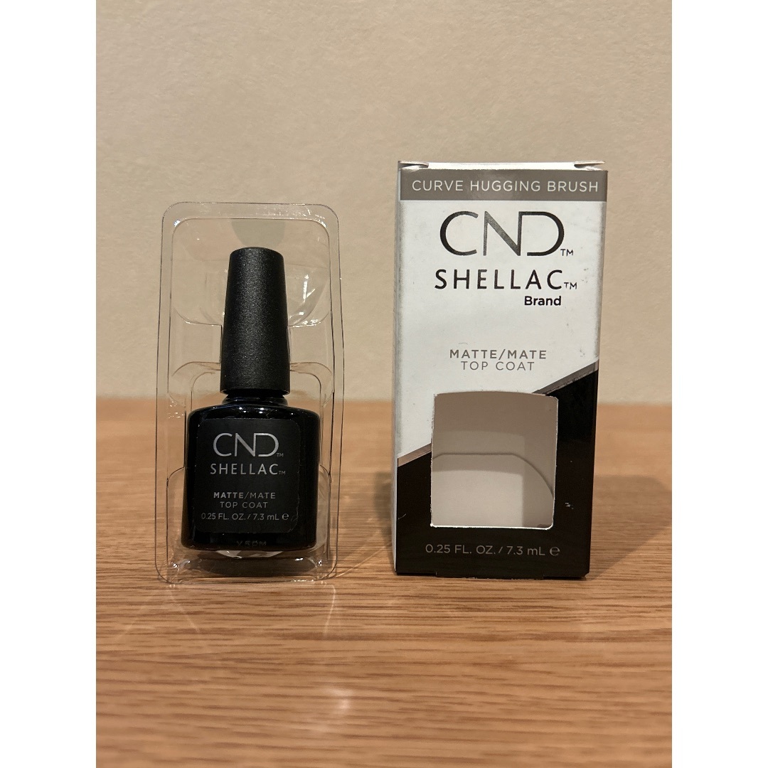 CND(シーエヌディー)のCND Shellac シェラック マットトップコート7.3ml コスメ/美容のネイル(カラージェル)の商品写真