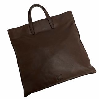 極 美品 希少品 鍵付き LOEWE ロエベ フスタ アナグラム ロゴ レザー 本革 ハンドバッグ ミニ トートバッグ ブラック 黒 60781