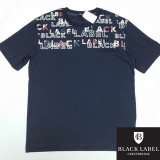 ブラックレーベルクレストブリッジ(BLACK LABEL CRESTBRIDGE)の【新品未使用】ブラックレーベルクレストブリッジ グラフィック半袖Tシャツ M 紺(Tシャツ/カットソー(半袖/袖なし))