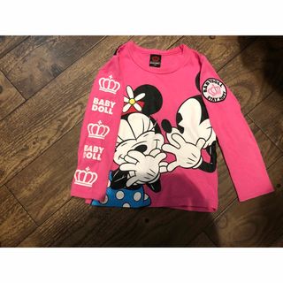 ベビードール(BABYDOLL)のBABYDOLL長袖Tシャツ（ミッキー&ミニー）(Tシャツ/カットソー)