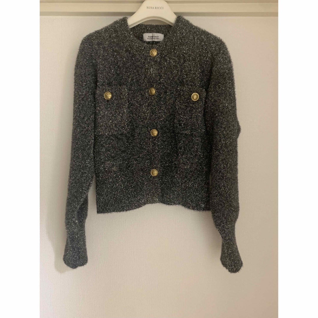 Apuweiser-riche - 新品未使用 Arpege Story シルバーラメ Apuweiser-riche - 新品未使用 Arpege Story シルバーラメ