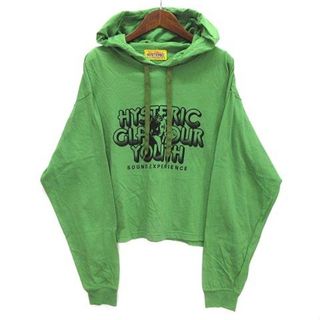 hysteric glamour フード付スゥエットパーカー　レディースフリー