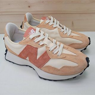 ニューバランス(New Balance)のニューバランス MS327WC  ベージュ/ブラウン 23.5cm(スニーカー)