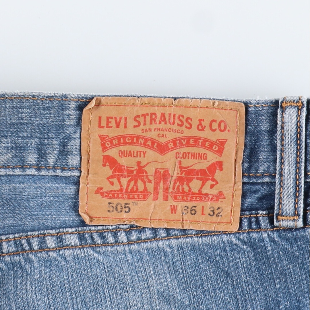 リーバイス Levi's 505 テーパードジーンズ デニムパンツ メンズw37 /eaa384522