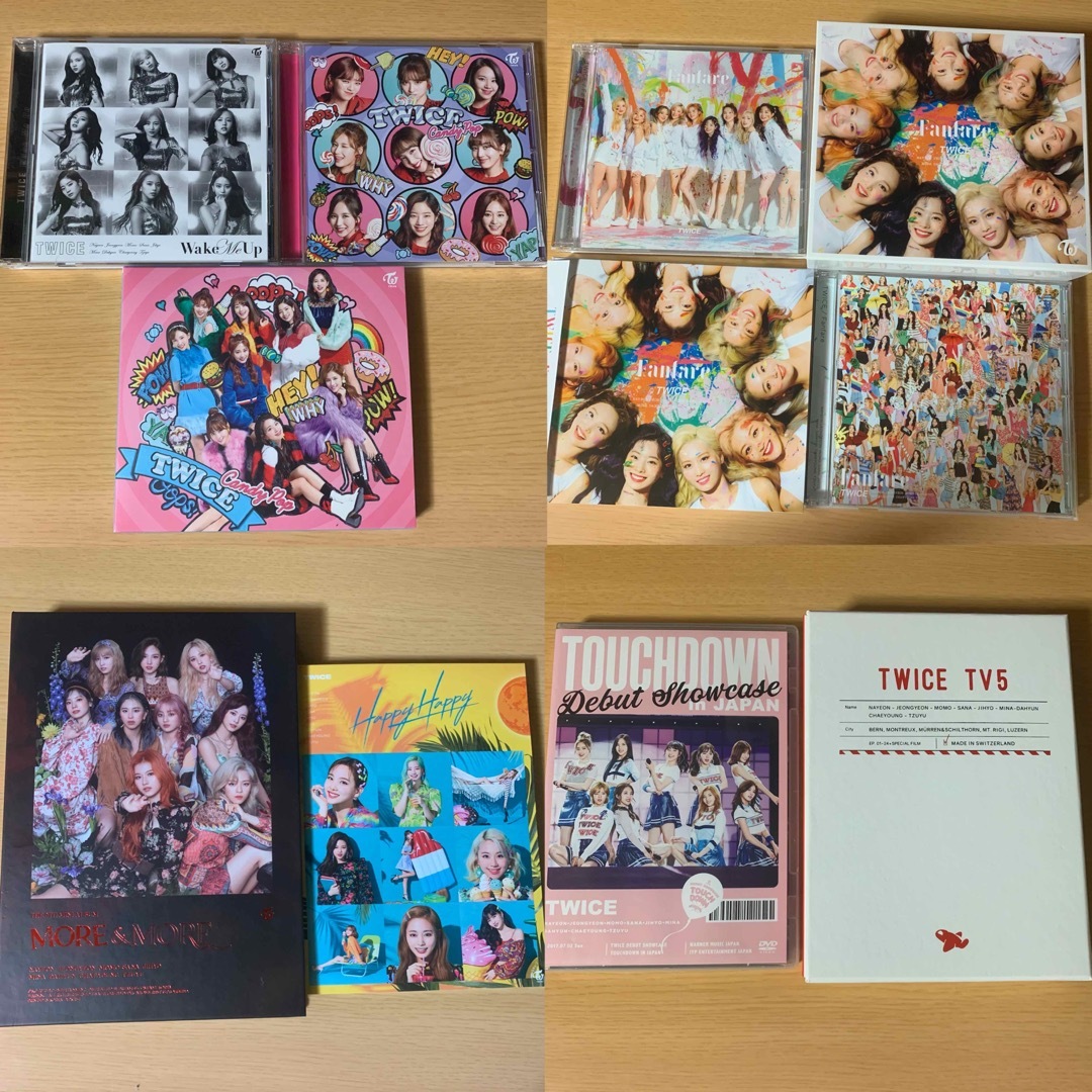 TWICE アルバム　CD DVDまとめ売り | フリマアプリ ラクマ