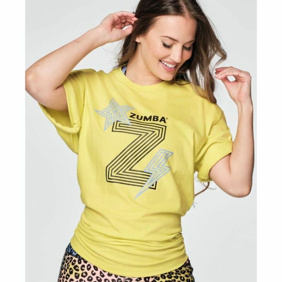 ZUMBA　ズンバ　新作　未開封　正規品　未使用　新品　黄色　Tシャツ　フリー | フリマアプリ ラクマ