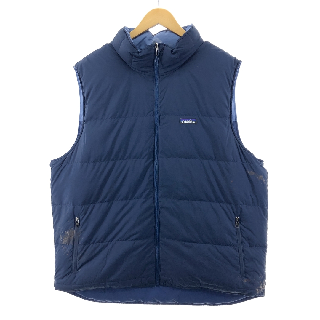 patagonia(パタゴニア)の古着 19年製 パタゴニア Patagonia リバーシブルビビーダウンベスト 27587FA19 ダウンベスト メンズXXL /eaa383836 メンズのトップス(ベスト)の商品写真