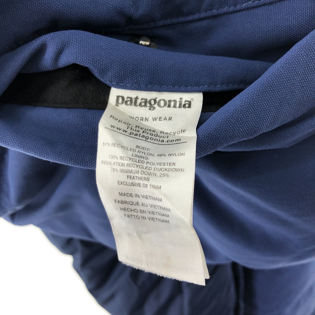 patagonia(パタゴニア)の古着 19年製 パタゴニア Patagonia リバーシブルビビーダウンベスト 27587FA19 ダウンベスト メンズXXL /eaa383836 メンズのトップス(ベスト)の商品写真