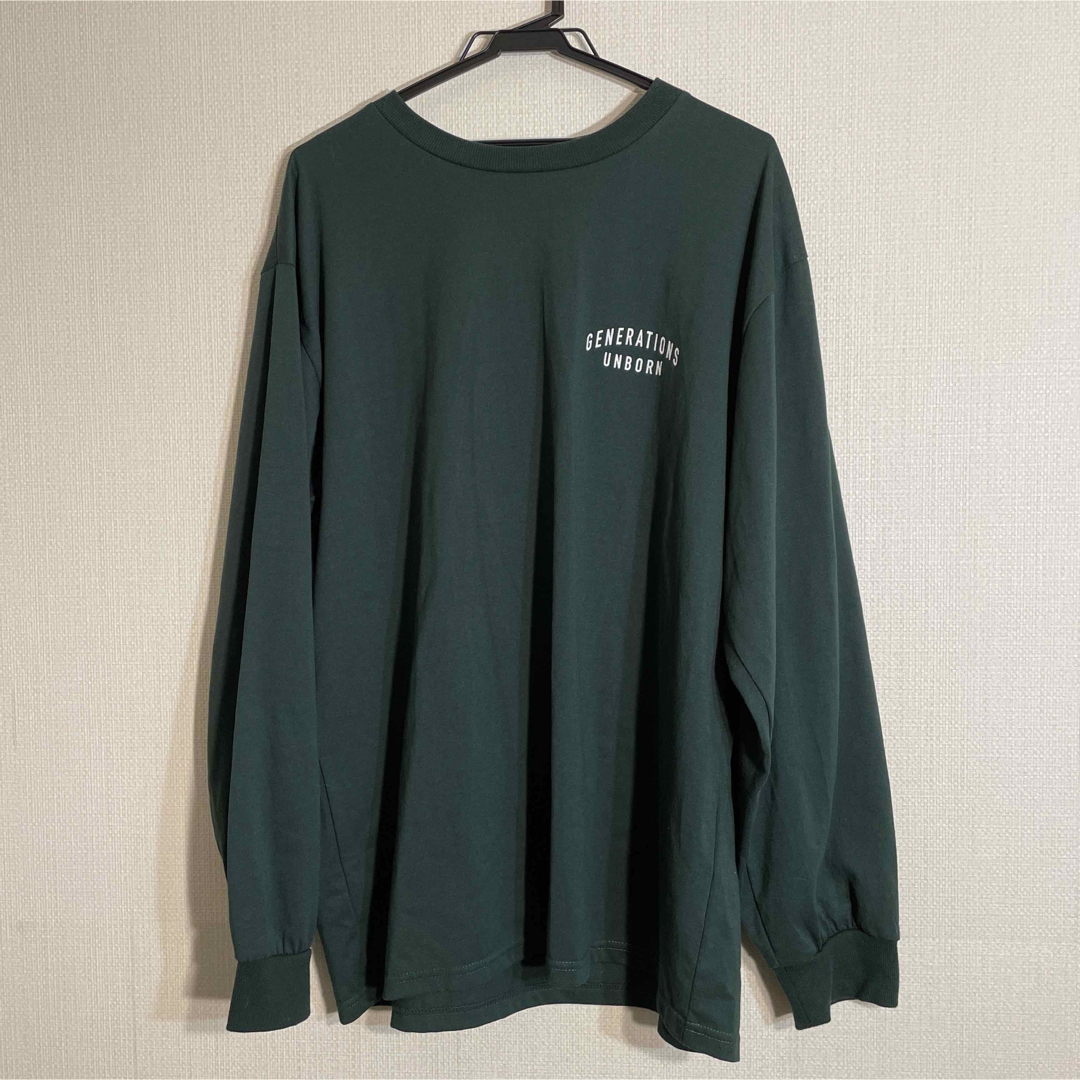 Avail(アベイル)のお値引き中　メンズ　トップス　長袖　ロンＴ　大きいサイズ　グリーン　緑 メンズのトップス(Tシャツ/カットソー(七分/長袖))の商品写真