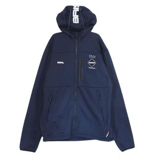 F.C.R.B POLARTEC ZIP UP GAITER HOODIE