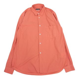 コムデギャルソンオムプリュス(COMME des GARCONS HOMME PLUS)のCOMME des GARCONS HOMME PLUS コムデギャルソンオムプリュス 22SS PI-B029 ポリ製品加工 長袖 シャツ オレンジ系 L【中古】(シャツ)